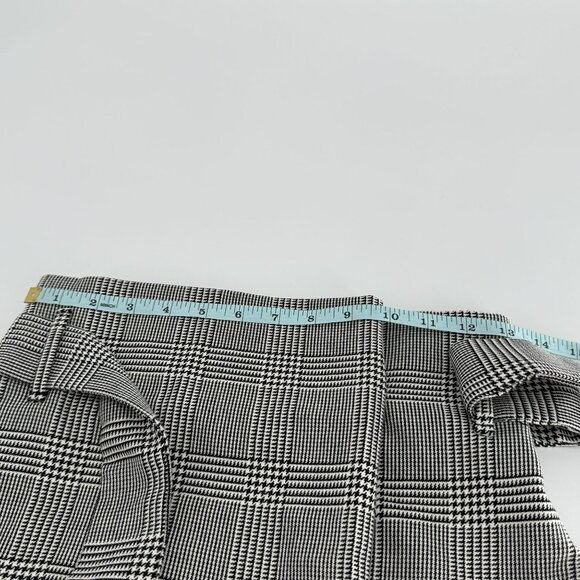 Zara Woman Plaid High-Waisted Pencil Skirt Size S - Picture 11 of 14